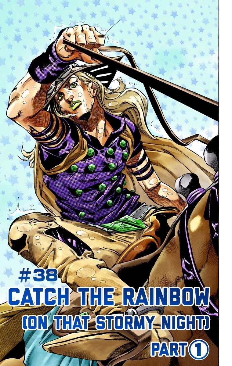JoJo's Bizarre Adventure Part 7 - Steel Ball Run (Official Colored) chapter 38 page 2
