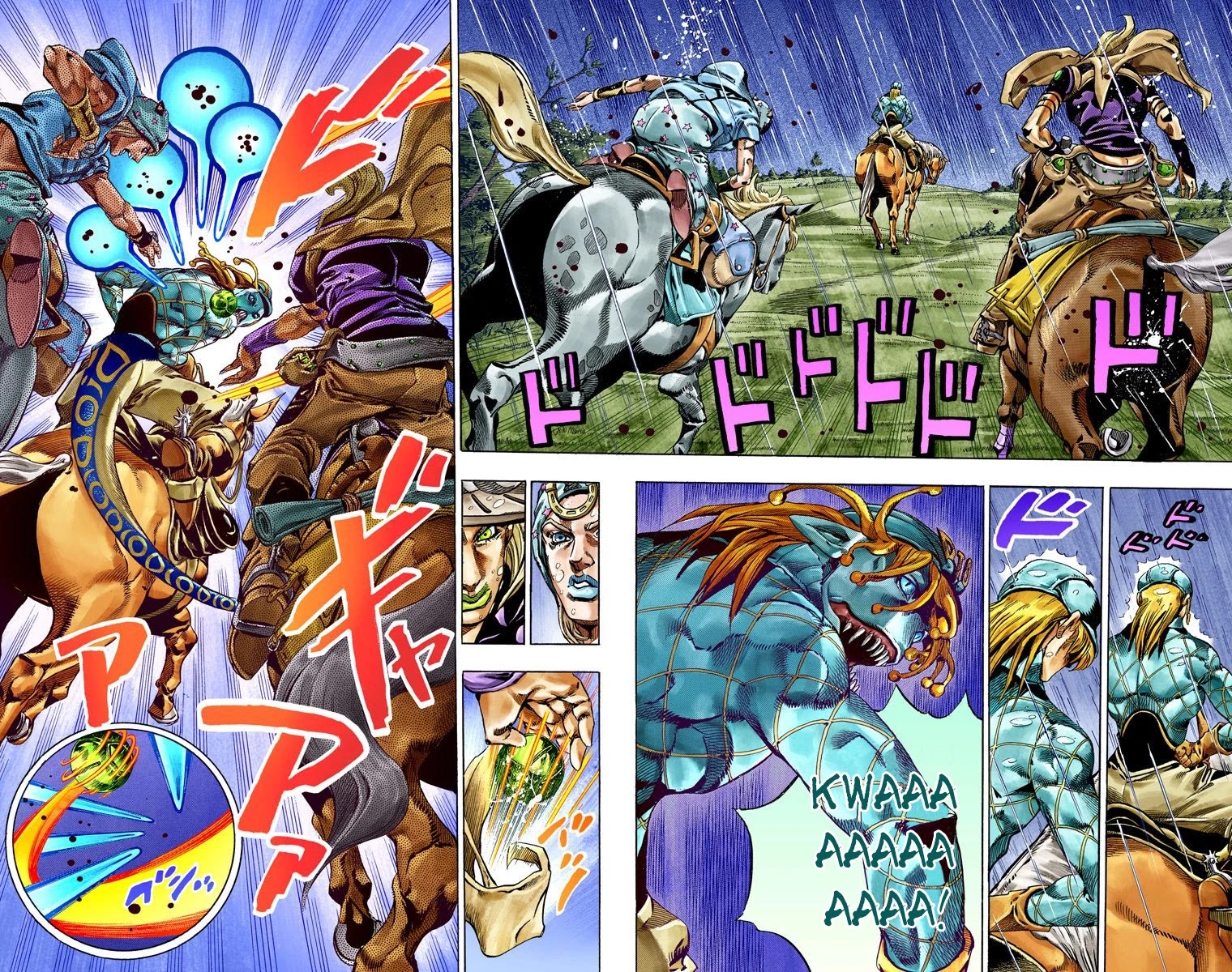 JoJo's Bizarre Adventure Part 7 - Steel Ball Run (Official Colored) chapter 38 page 24