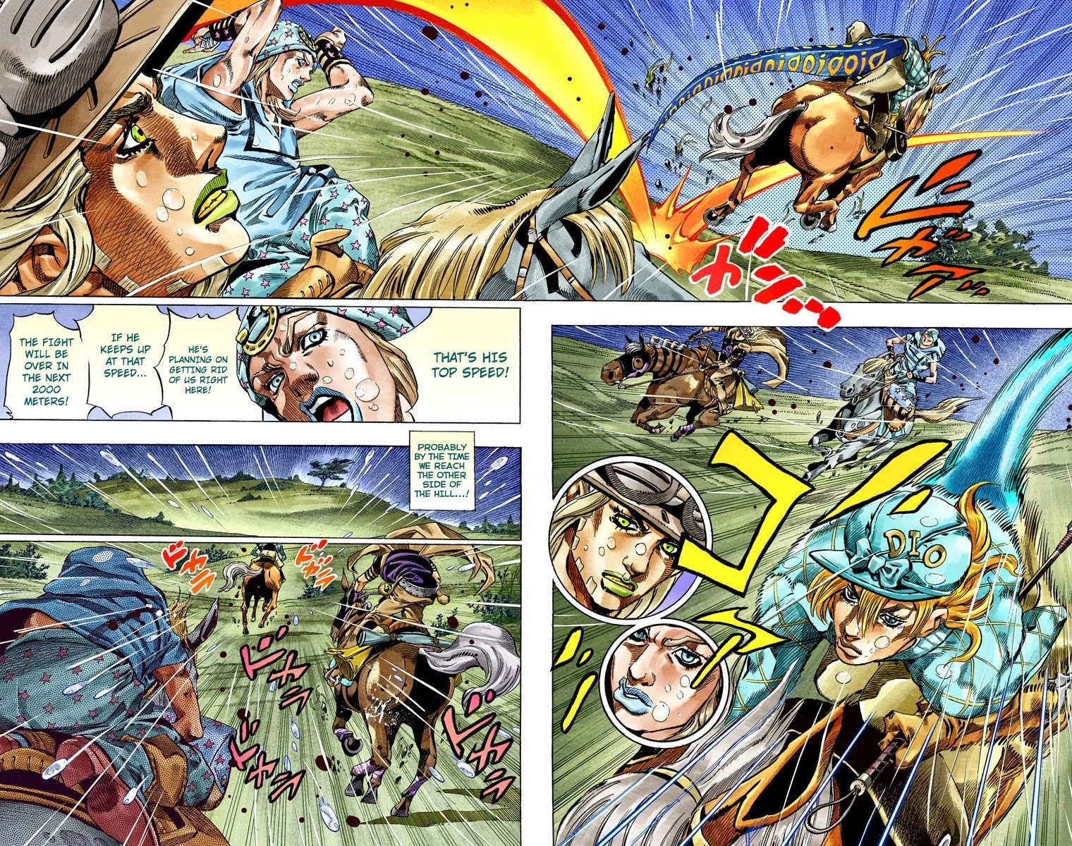 JoJo's Bizarre Adventure Part 7 - Steel Ball Run (Official Colored) chapter 38 page 26