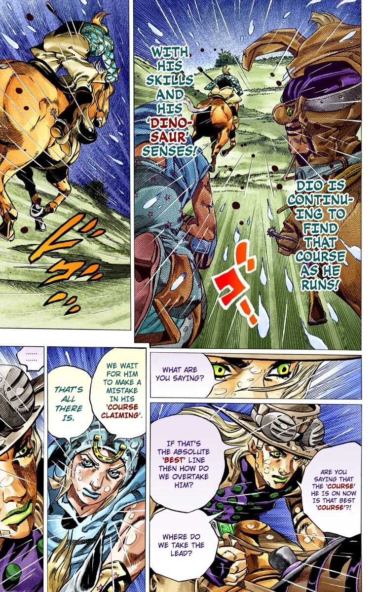 JoJo's Bizarre Adventure Part 7 - Steel Ball Run (Official Colored) chapter 38 page 29