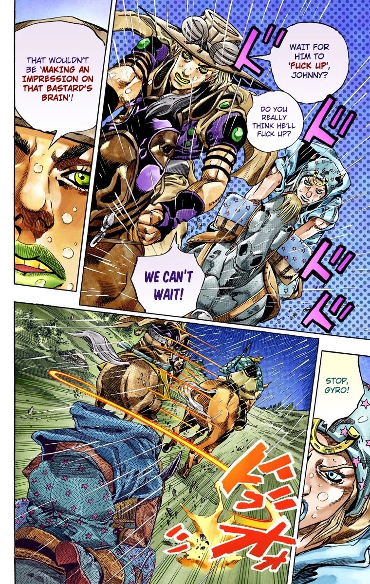 JoJo's Bizarre Adventure Part 7 - Steel Ball Run (Official Colored) chapter 38 page 30