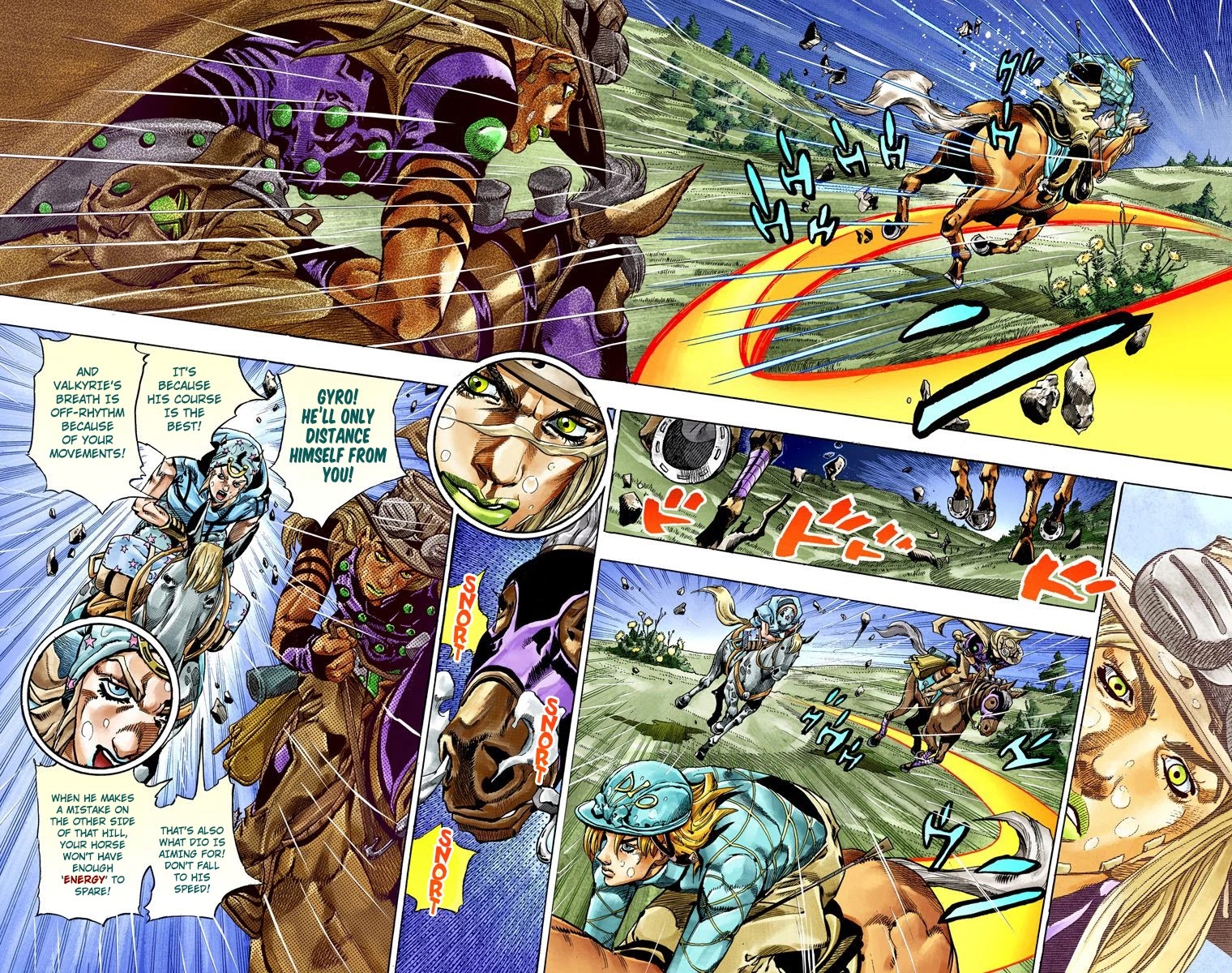 JoJo's Bizarre Adventure Part 7 - Steel Ball Run (Official Colored) chapter 38 page 32