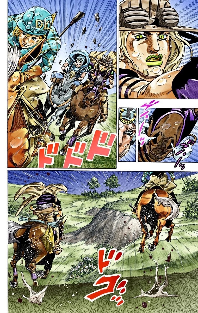 JoJo's Bizarre Adventure Part 7 - Steel Ball Run (Official Colored) chapter 38 page 35