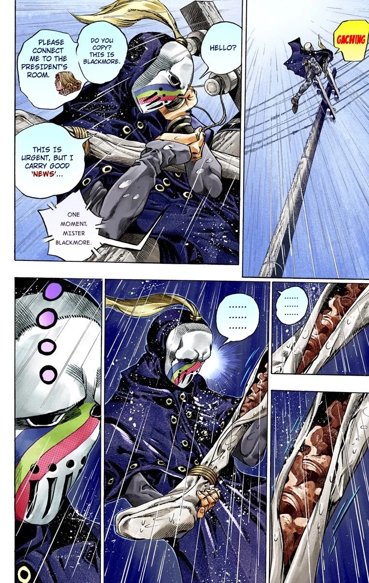 JoJo's Bizarre Adventure Part 7 - Steel Ball Run (Official Colored) chapter 38 page 6