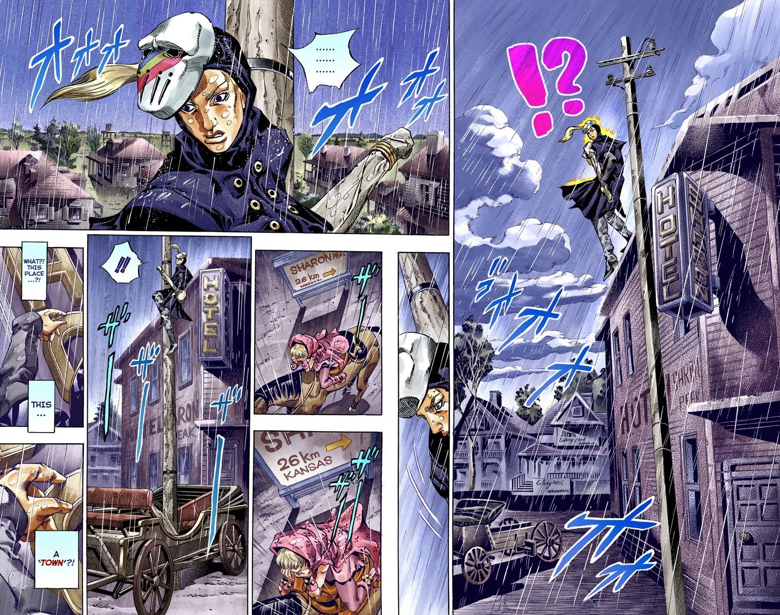 JoJo's Bizarre Adventure Part 7 - Steel Ball Run (Official Colored) chapter 38 page 8