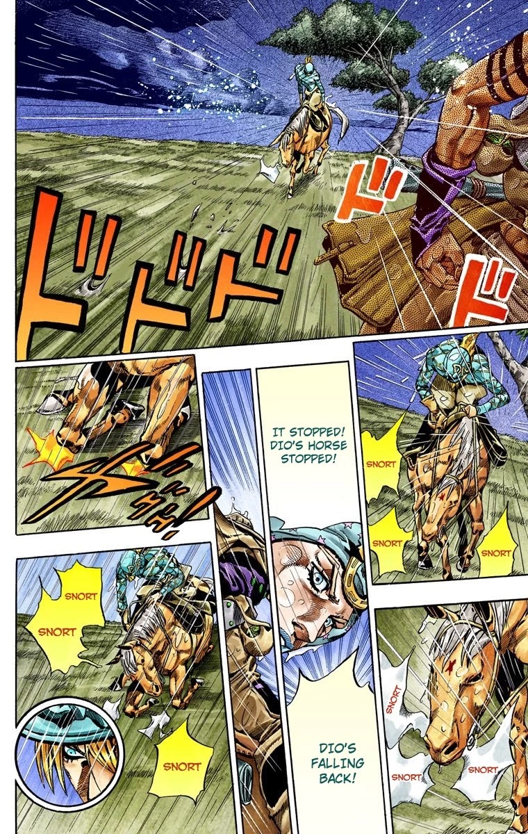 JoJo's Bizarre Adventure Part 7 - Steel Ball Run (Official Colored) chapter 39 page 16