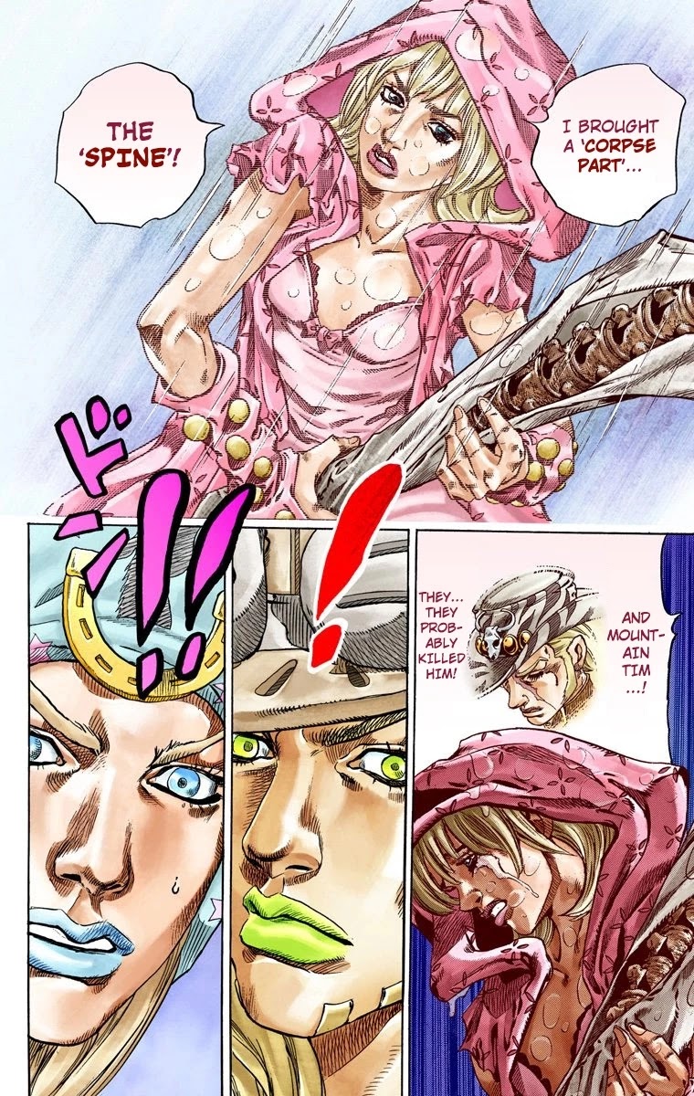JoJo's Bizarre Adventure Part 7 - Steel Ball Run (Official Colored) chapter 39 page 24