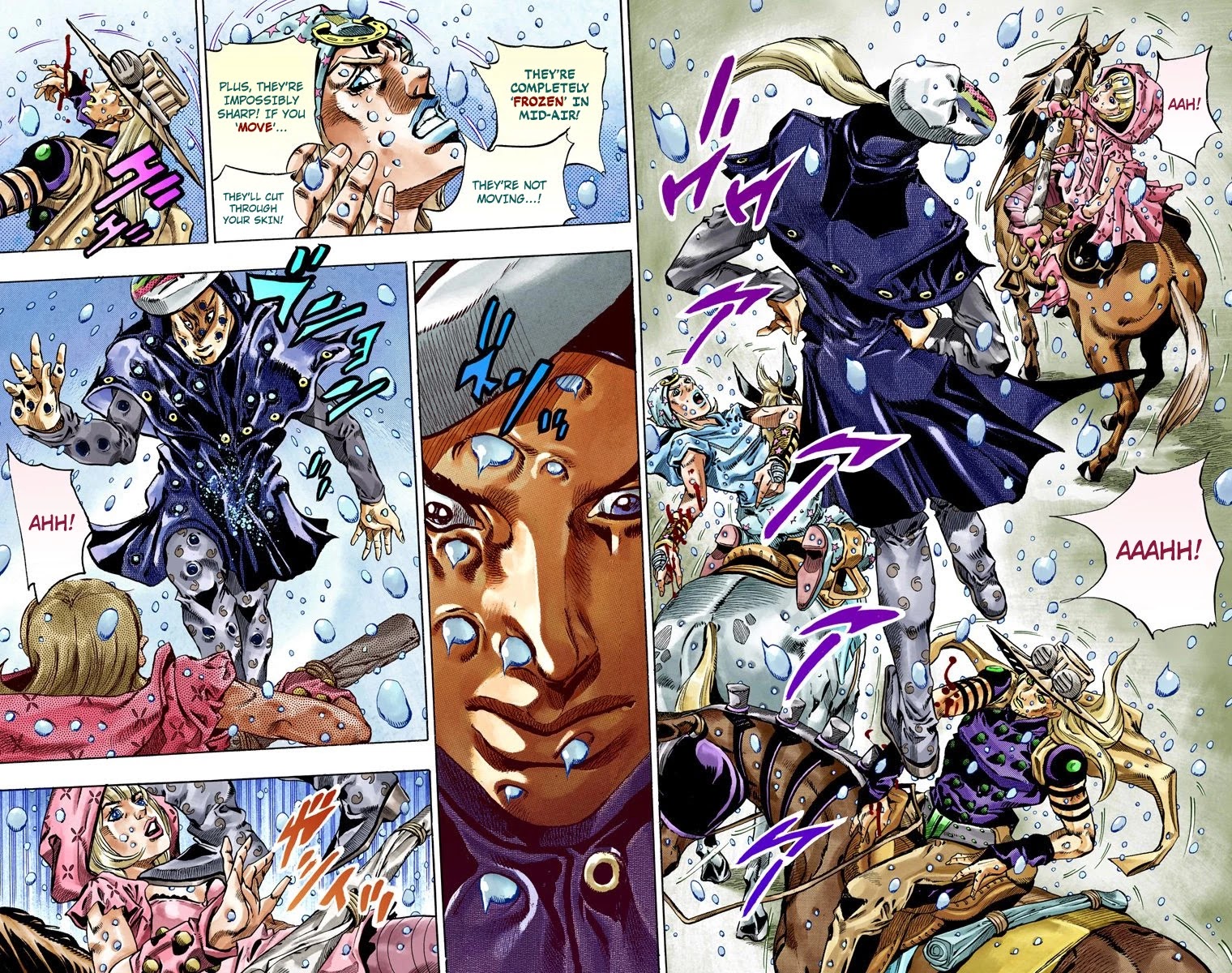 JoJo's Bizarre Adventure Part 7 - Steel Ball Run (Official Colored) chapter 39 page 33