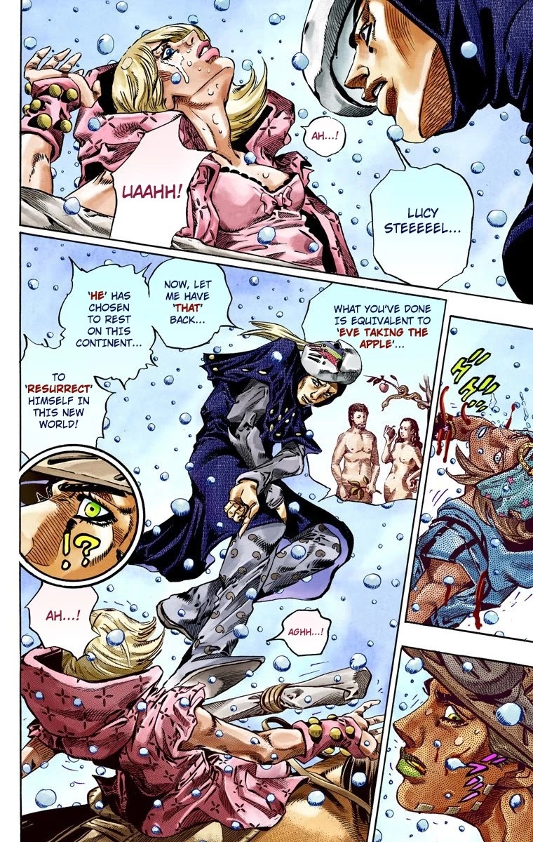 JoJo's Bizarre Adventure Part 7 - Steel Ball Run (Official Colored) chapter 39 page 34