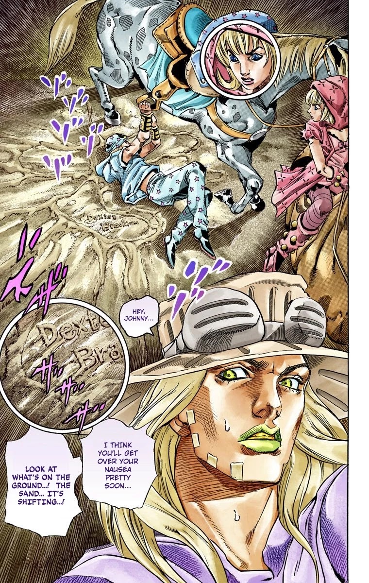 JoJo's Bizarre Adventure Part 7 - Steel Ball Run (Official Colored) chapter 39 page 48