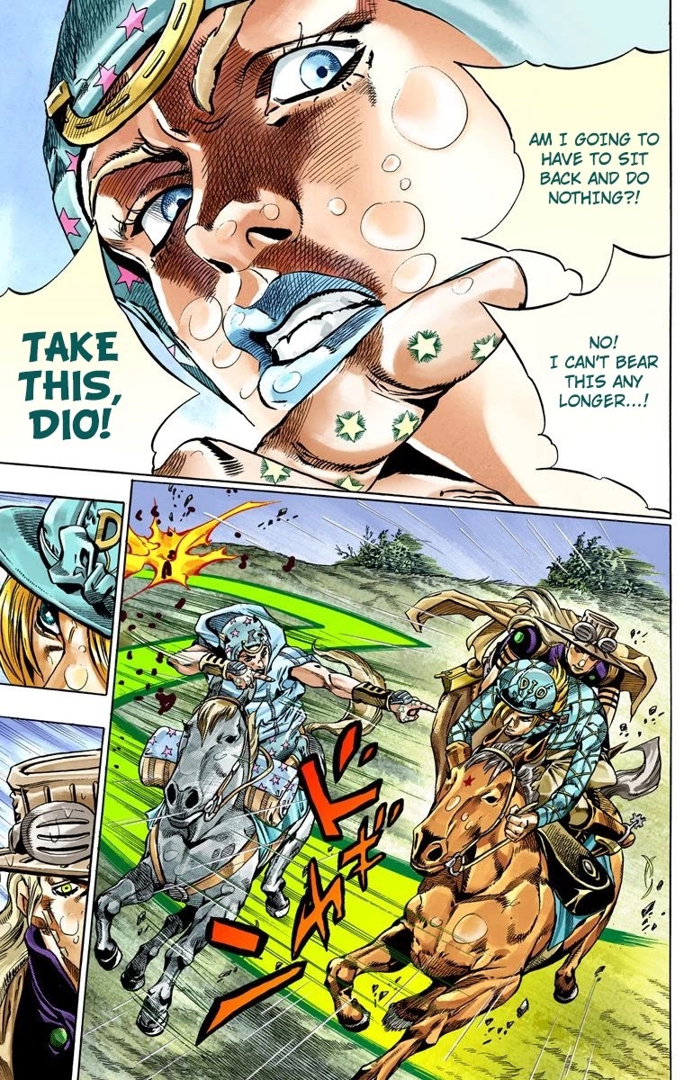 JoJo's Bizarre Adventure Part 7 - Steel Ball Run (Official Colored) chapter 39 page 8