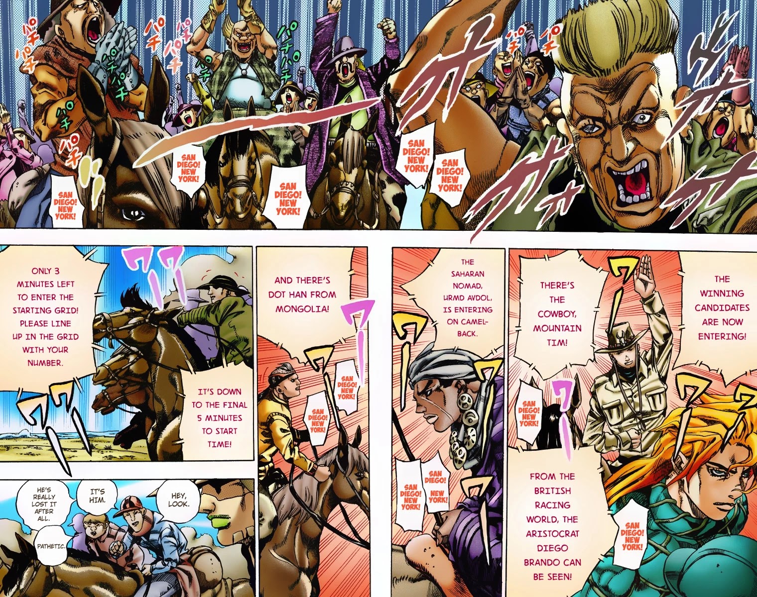 JoJo's Bizarre Adventure Part 7 - Steel Ball Run (Official Colored) chapter 4 page 20