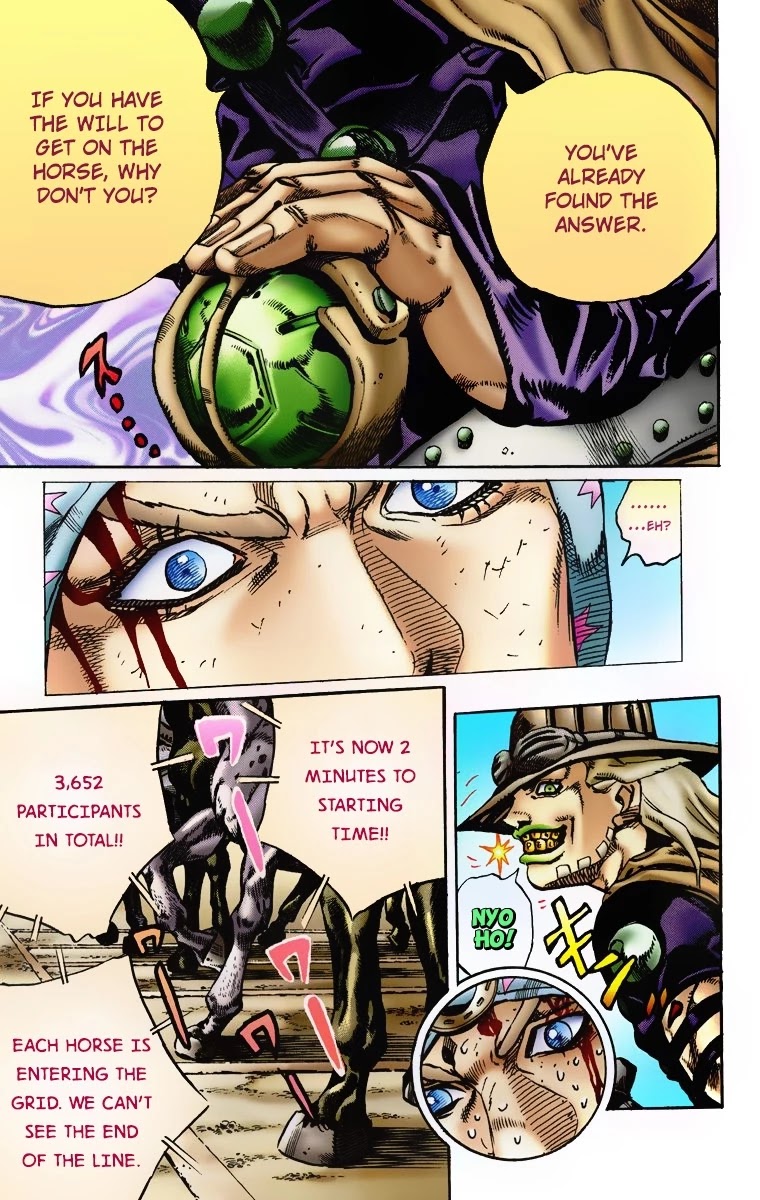 JoJo's Bizarre Adventure Part 7 - Steel Ball Run (Official Colored) chapter 4 page 24