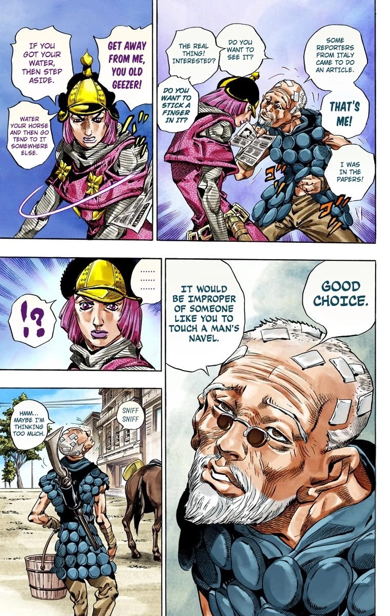 JoJo's Bizarre Adventure Part 7 - Steel Ball Run (Official Colored) chapter 40 page 12