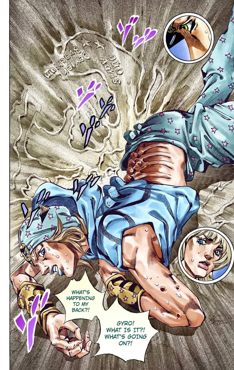 JoJo's Bizarre Adventure Part 7 - Steel Ball Run (Official Colored) chapter 40 page 17