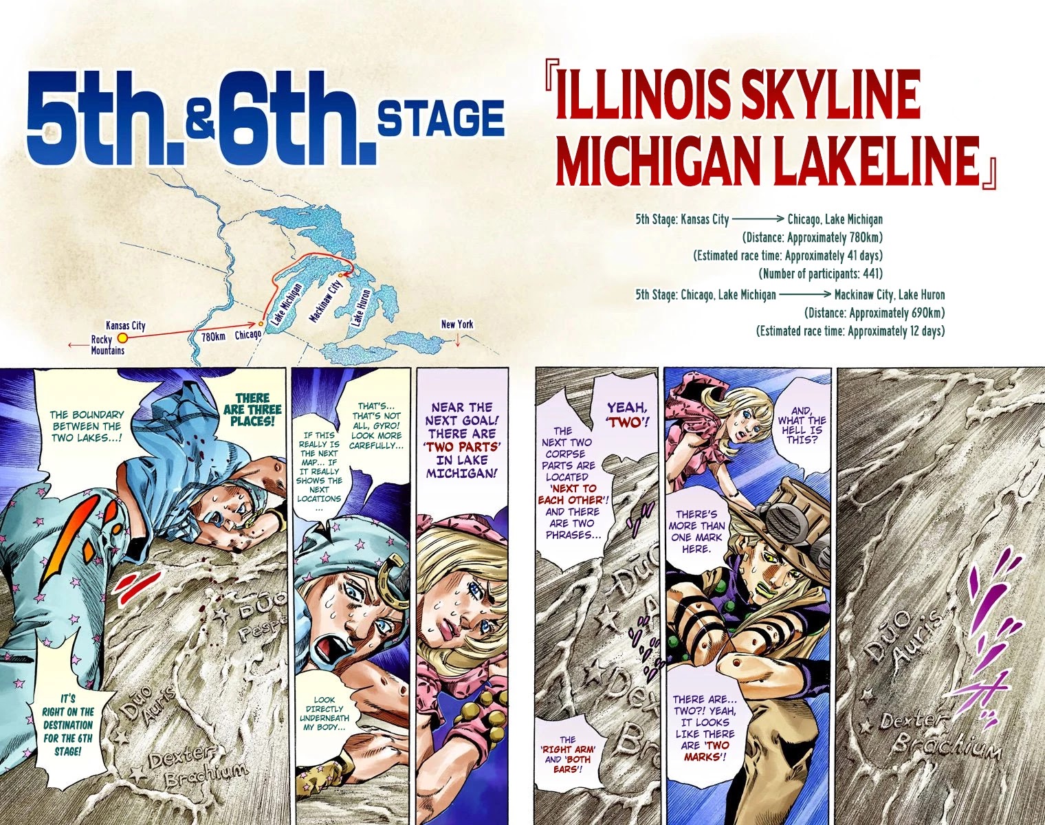 JoJo's Bizarre Adventure Part 7 - Steel Ball Run (Official Colored) chapter 40 page 19