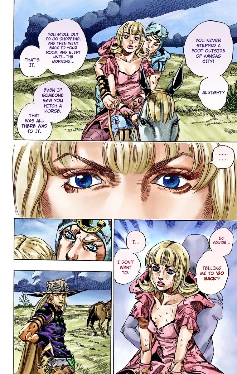 JoJo's Bizarre Adventure Part 7 - Steel Ball Run (Official Colored) chapter 40 page 26