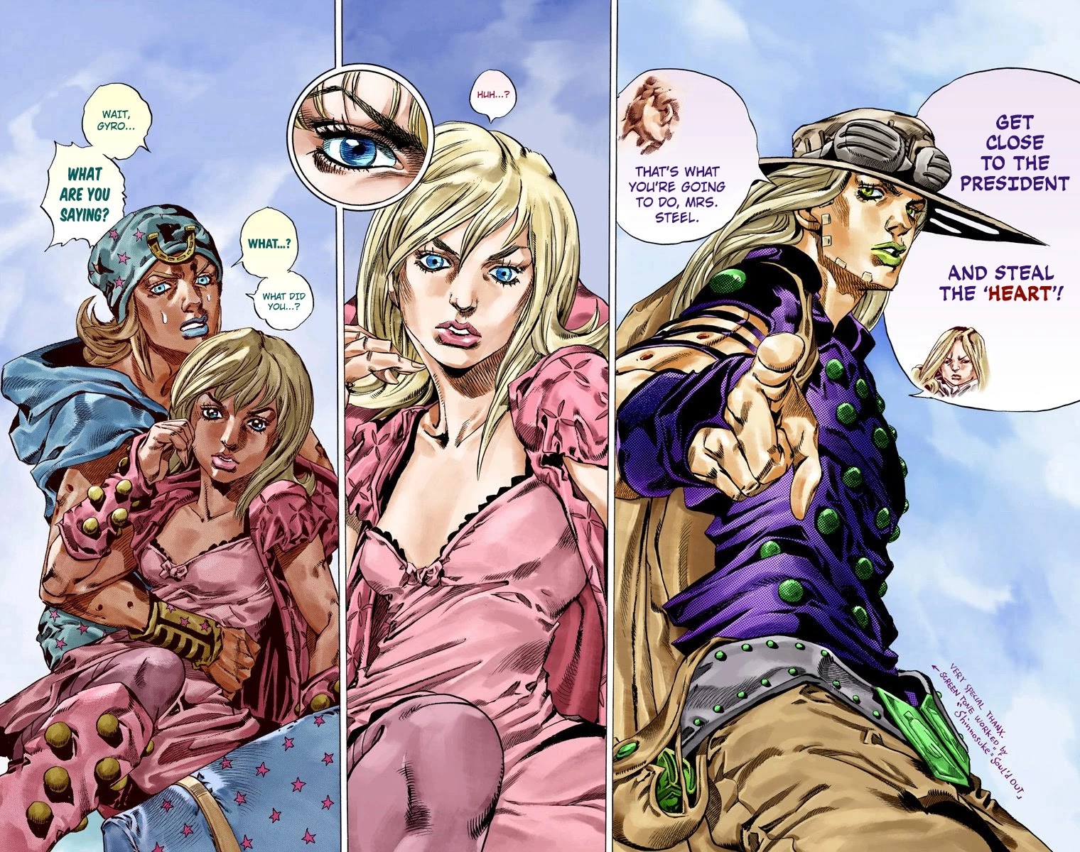 JoJo's Bizarre Adventure Part 7 - Steel Ball Run (Official Colored) chapter 40 page 28