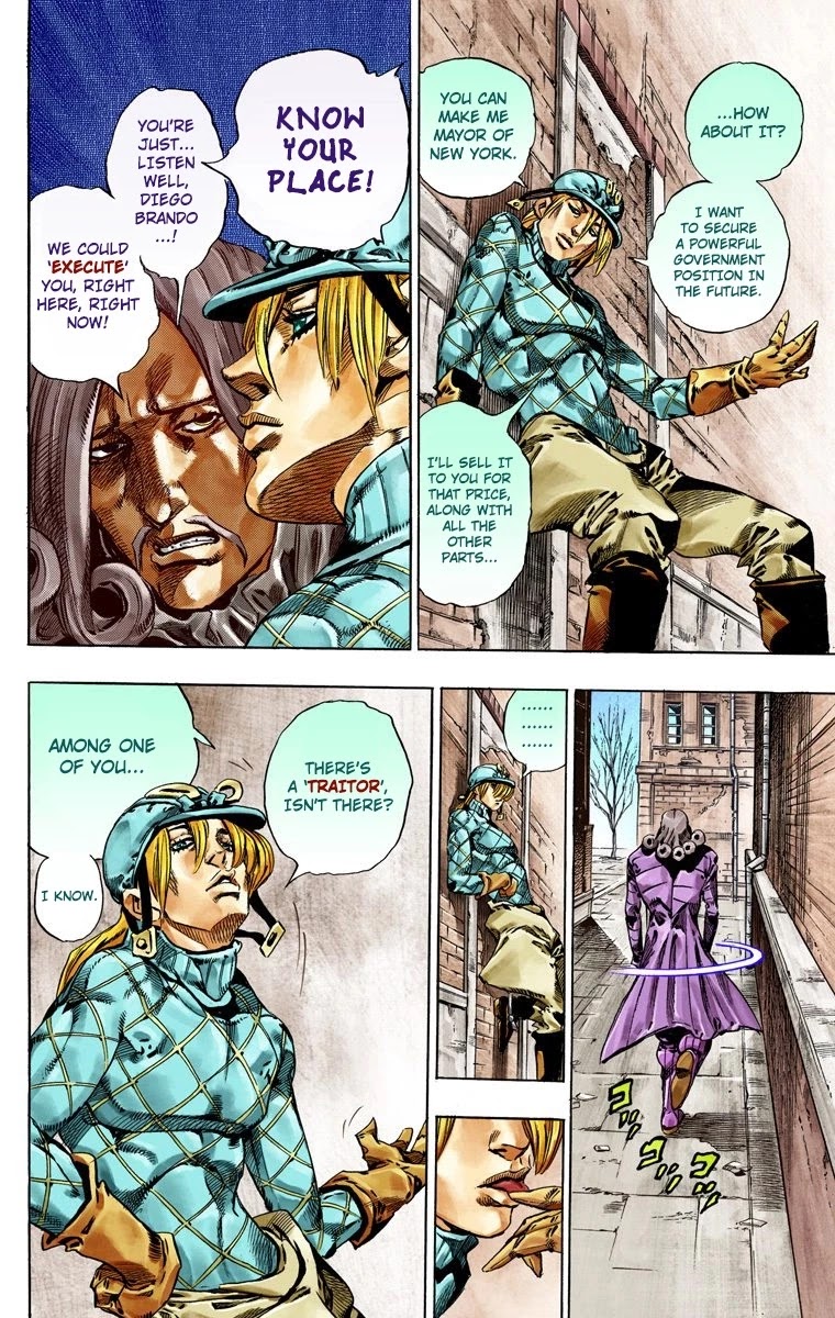 JoJo's Bizarre Adventure Part 7 - Steel Ball Run (Official Colored) chapter 40 page 40