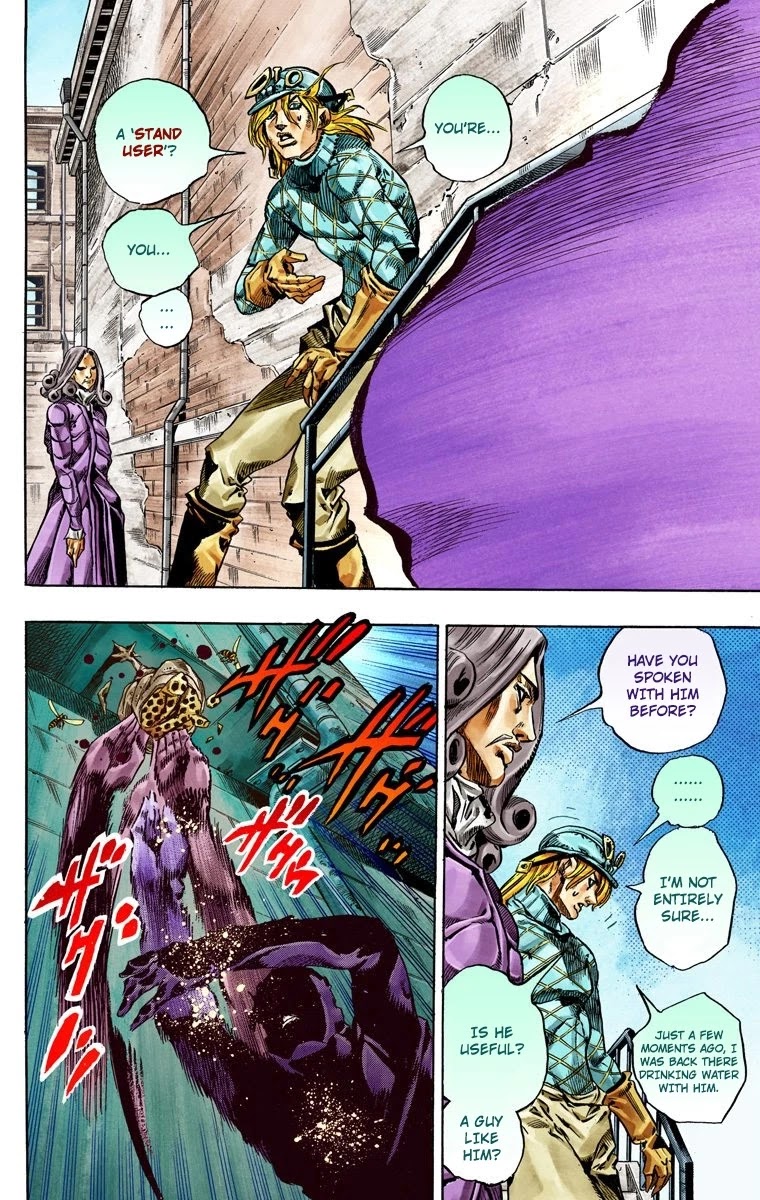 JoJo's Bizarre Adventure Part 7 - Steel Ball Run (Official Colored) chapter 40 page 48
