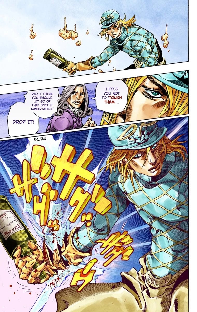 JoJo's Bizarre Adventure Part 7 - Steel Ball Run (Official Colored) chapter 40 page 54