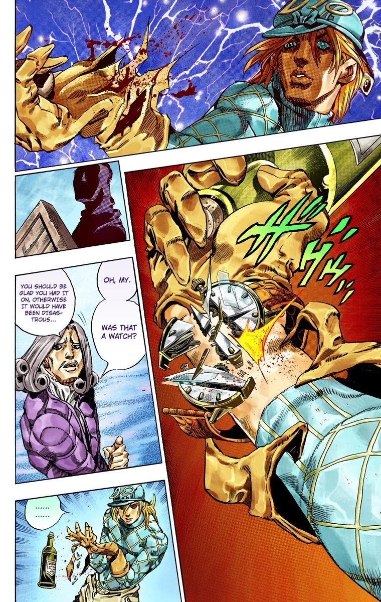 JoJo's Bizarre Adventure Part 7 - Steel Ball Run (Official Colored) chapter 40 page 55