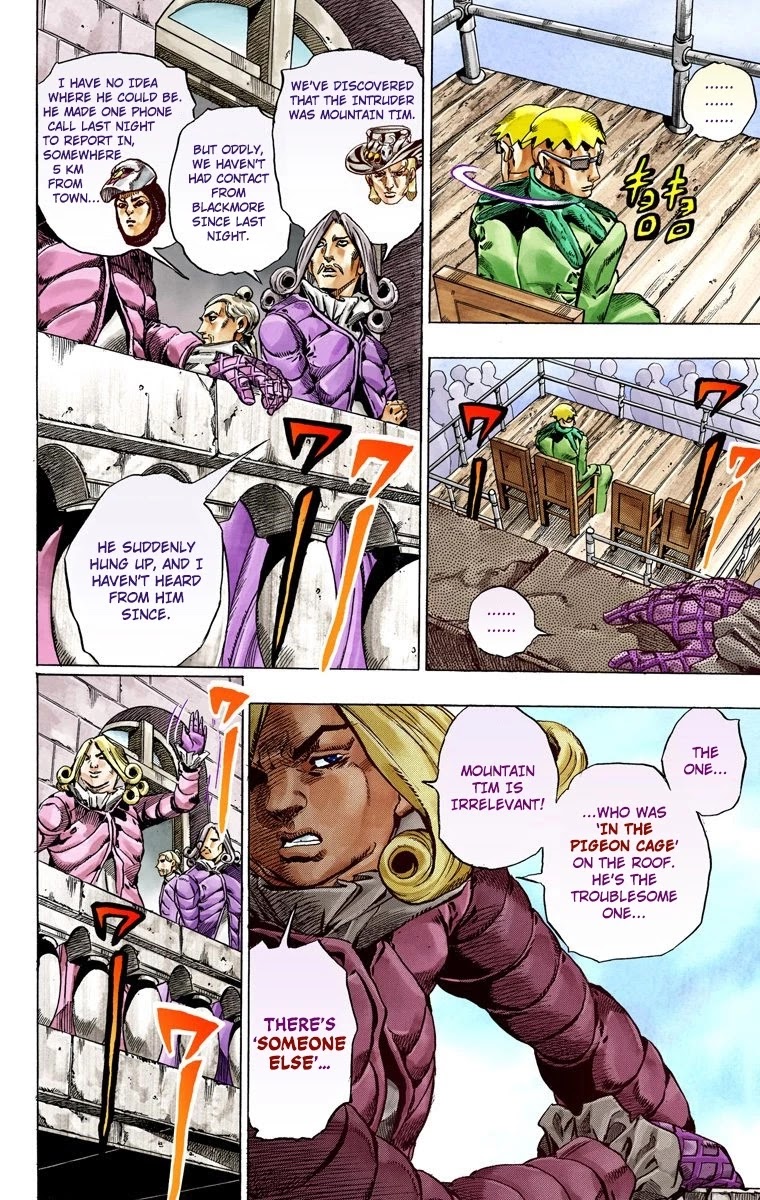 JoJo's Bizarre Adventure Part 7 - Steel Ball Run (Official Colored) chapter 40 page 6