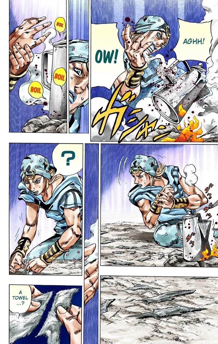 JoJo's Bizarre Adventure Part 7 - Steel Ball Run (Official Colored) chapter 41 page 12