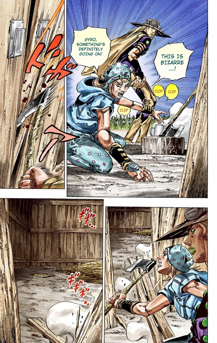 JoJo's Bizarre Adventure Part 7 - Steel Ball Run (Official Colored) chapter 41 page 15