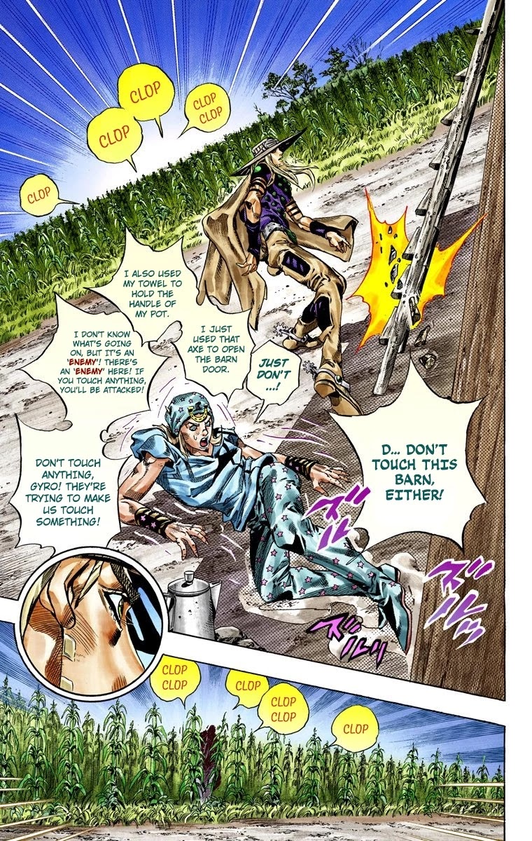 JoJo's Bizarre Adventure Part 7 - Steel Ball Run (Official Colored) chapter 41 page 19