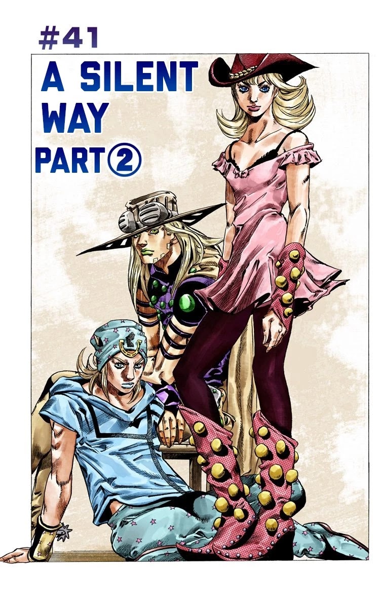 JoJo's Bizarre Adventure Part 7 - Steel Ball Run (Official Colored) chapter 41 page 2