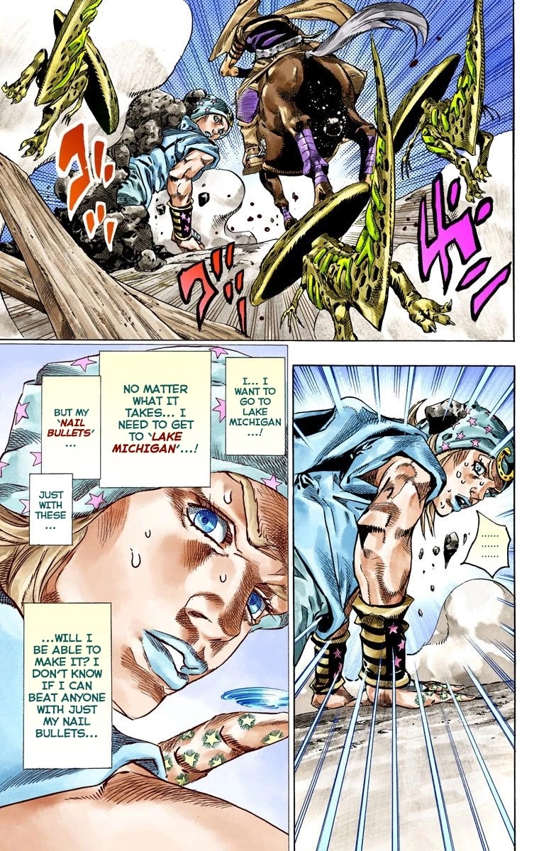 JoJo's Bizarre Adventure Part 7 - Steel Ball Run (Official Colored) chapter 41 page 35