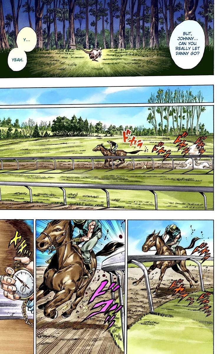 JoJo's Bizarre Adventure Part 7 - Steel Ball Run (Official Colored) chapter 42 page 11