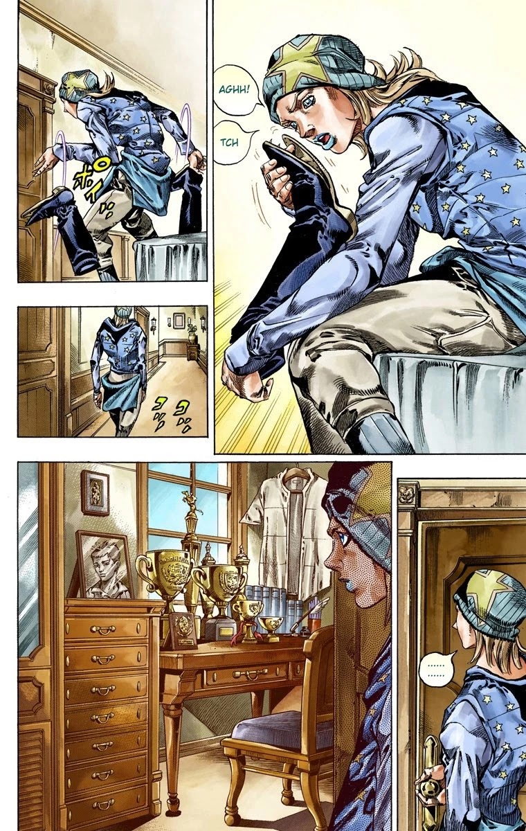 JoJo's Bizarre Adventure Part 7 - Steel Ball Run (Official Colored) chapter 42 page 19