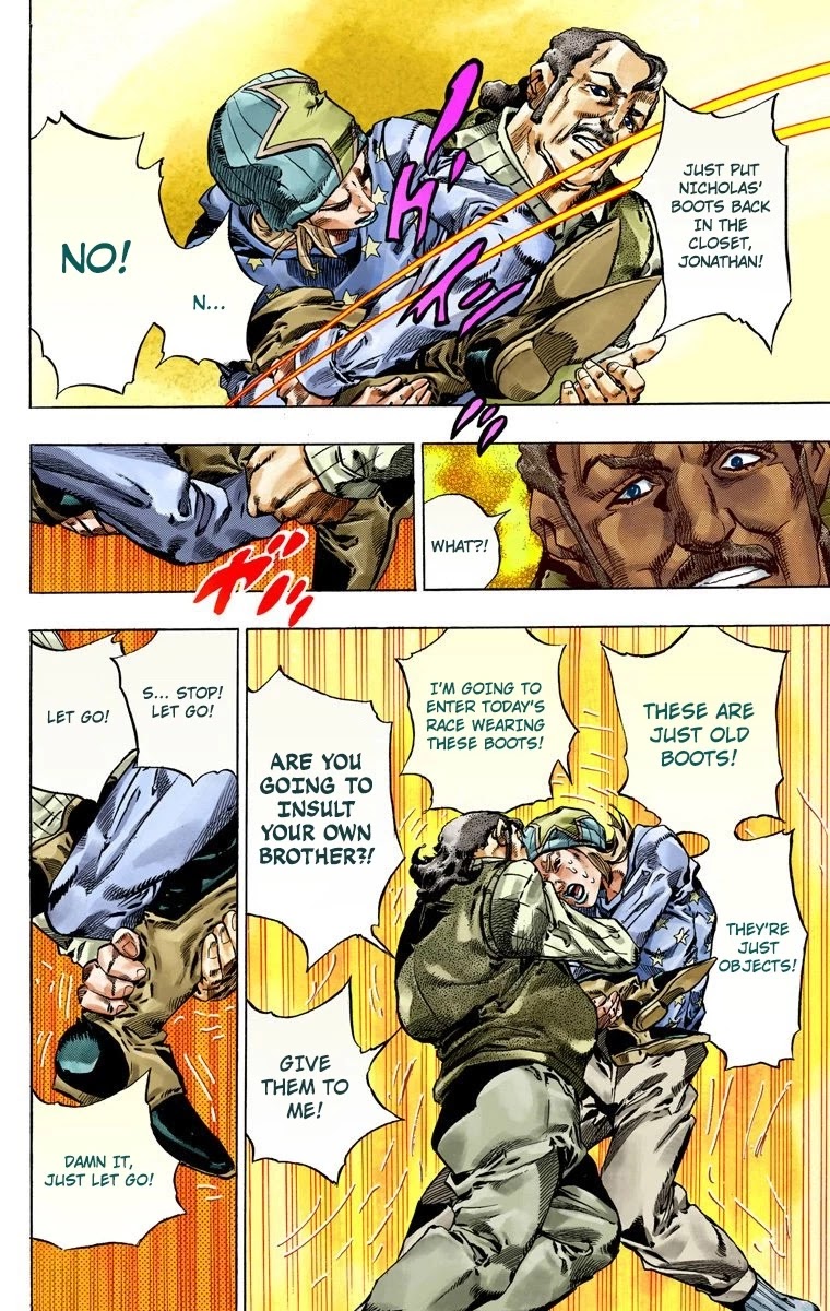 JoJo's Bizarre Adventure Part 7 - Steel Ball Run (Official Colored) chapter 42 page 23