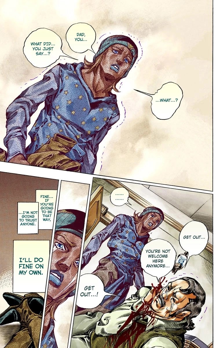 JoJo's Bizarre Adventure Part 7 - Steel Ball Run (Official Colored) chapter 42 page 26