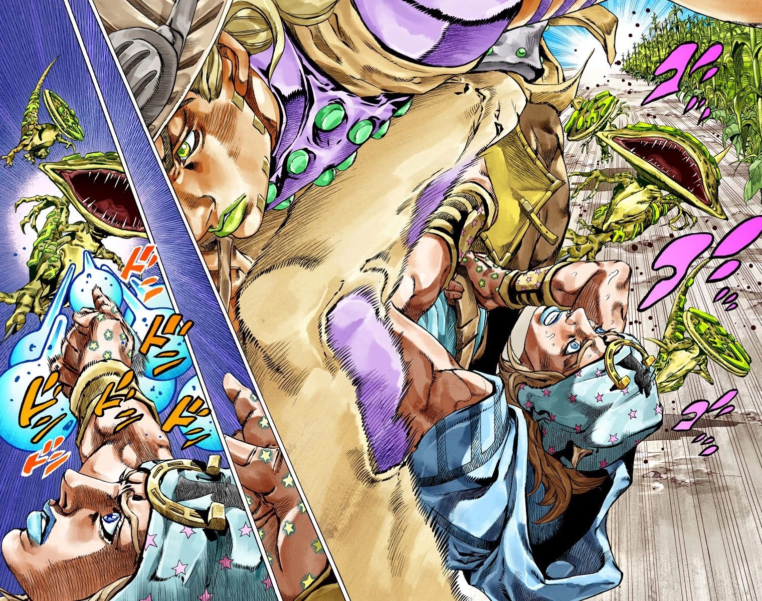 JoJo's Bizarre Adventure Part 7 - Steel Ball Run (Official Colored) chapter 42 page 30