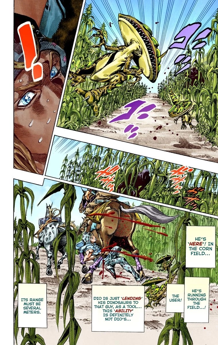 JoJo's Bizarre Adventure Part 7 - Steel Ball Run (Official Colored) chapter 42 page 33