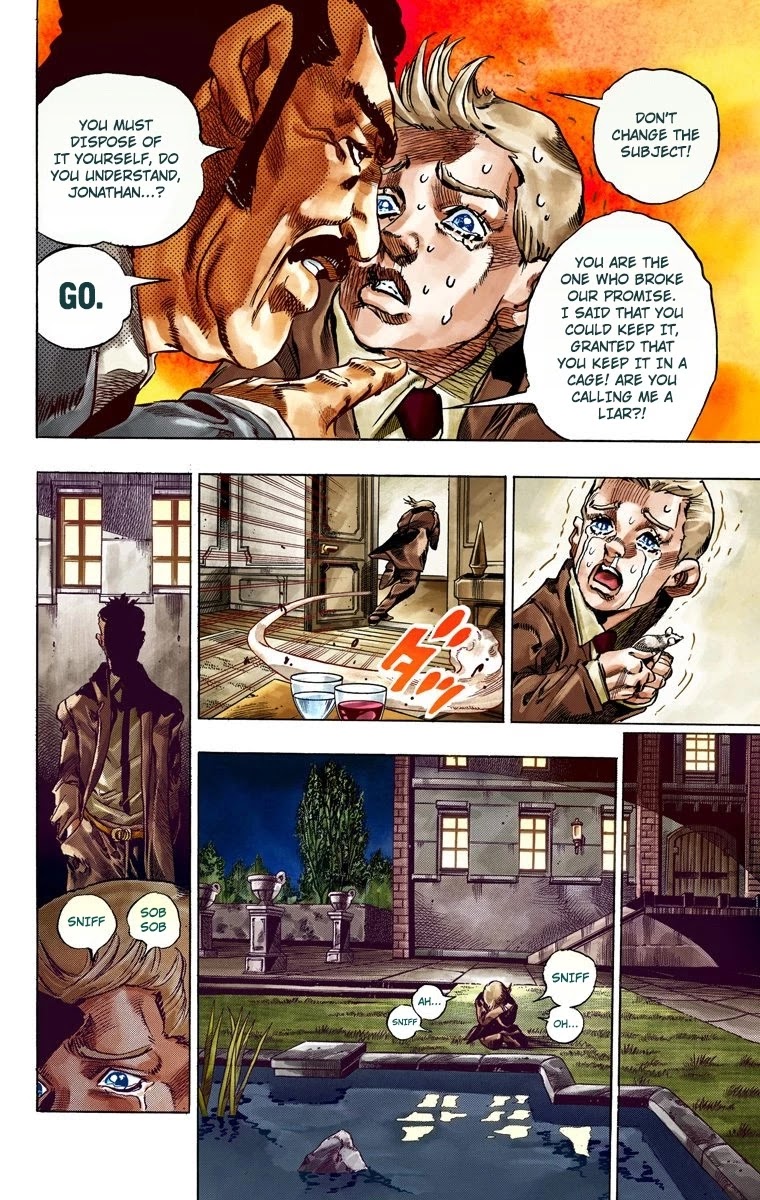 JoJo's Bizarre Adventure Part 7 - Steel Ball Run (Official Colored) chapter 42 page 8