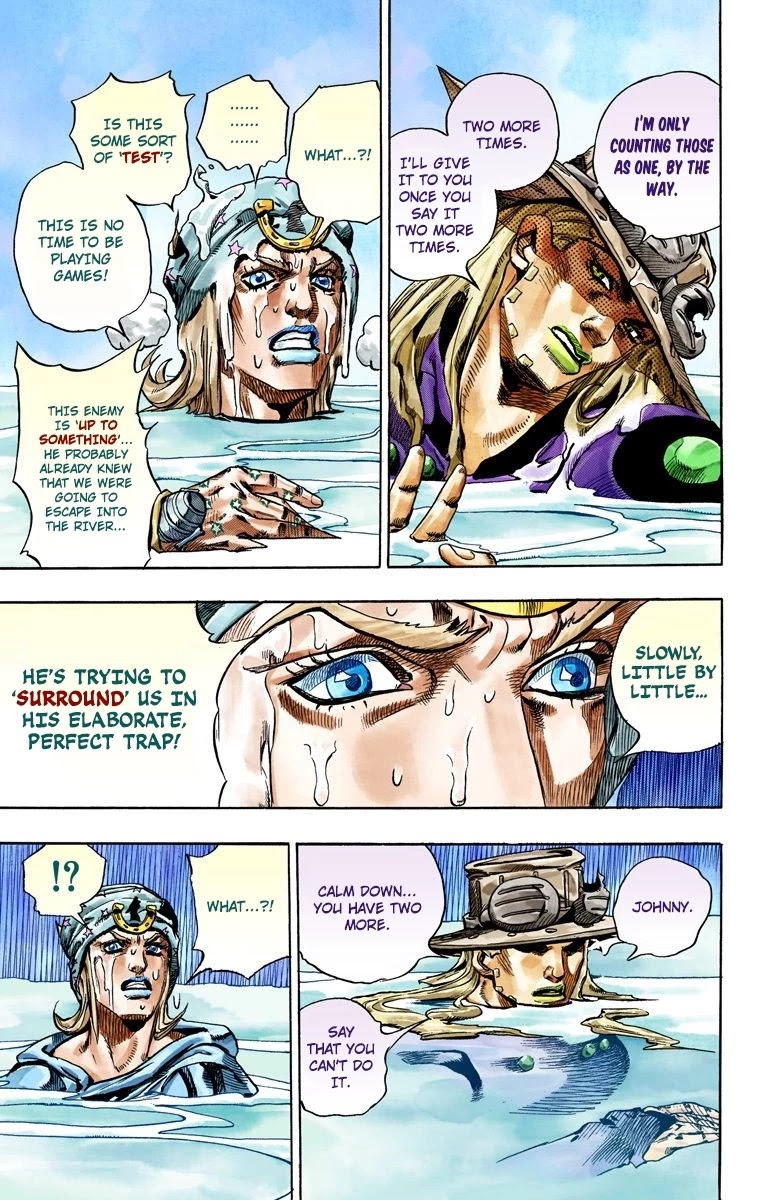 JoJo's Bizarre Adventure Part 7 - Steel Ball Run (Official Colored) chapter 43 page 19