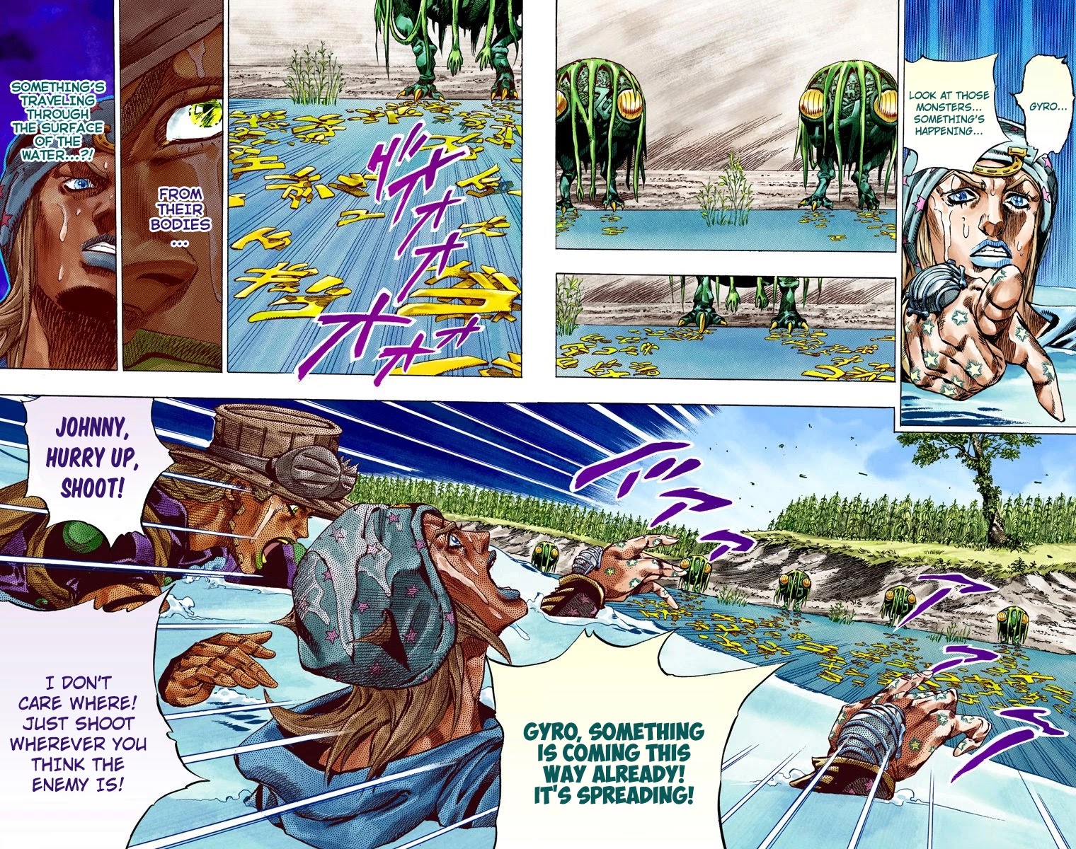 JoJo's Bizarre Adventure Part 7 - Steel Ball Run (Official Colored) chapter 43 page 25