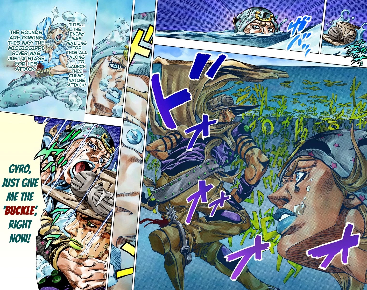 JoJo's Bizarre Adventure Part 7 - Steel Ball Run (Official Colored) chapter 43 page 26