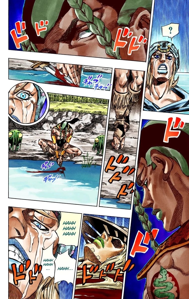 JoJo's Bizarre Adventure Part 7 - Steel Ball Run (Official Colored) chapter 43 page 38