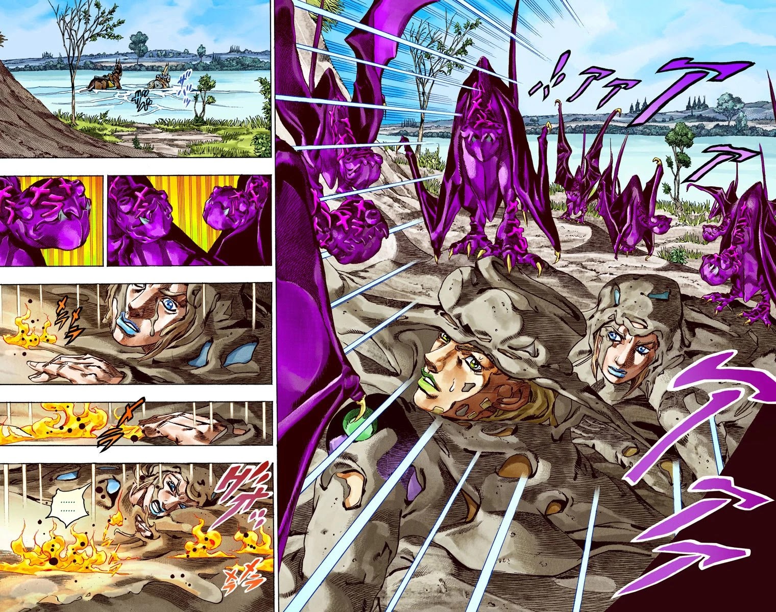 JoJo's Bizarre Adventure Part 7 - Steel Ball Run (Official Colored) chapter 43 page 4