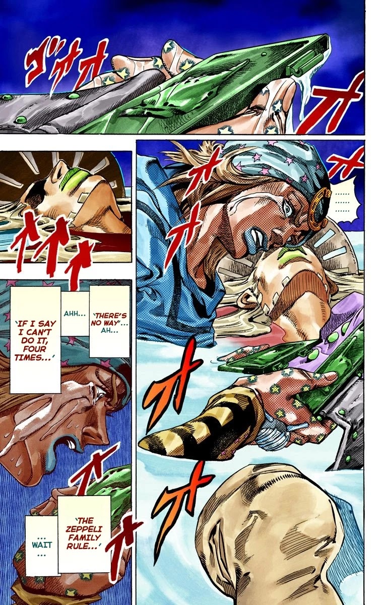 JoJo's Bizarre Adventure Part 7 - Steel Ball Run (Official Colored) chapter 43 page 43