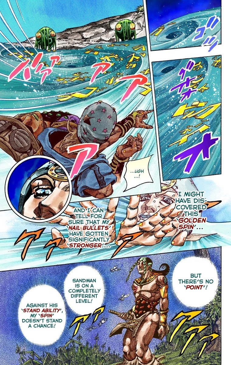 JoJo's Bizarre Adventure Part 7 - Steel Ball Run (Official Colored) chapter 44 page 10