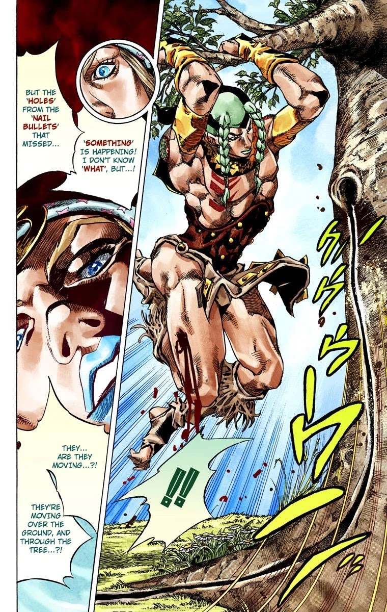 JoJo's Bizarre Adventure Part 7 - Steel Ball Run (Official Colored) chapter 44 page 16