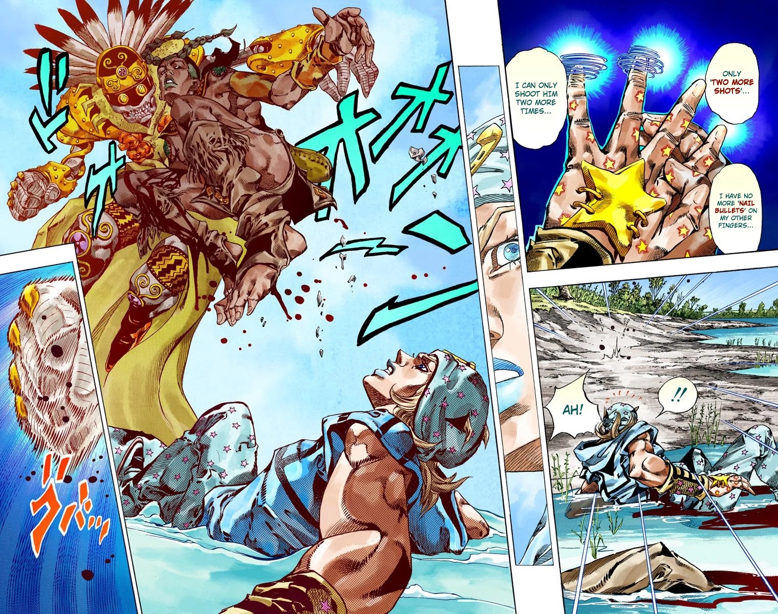 JoJo's Bizarre Adventure Part 7 - Steel Ball Run (Official Colored) chapter 44 page 24