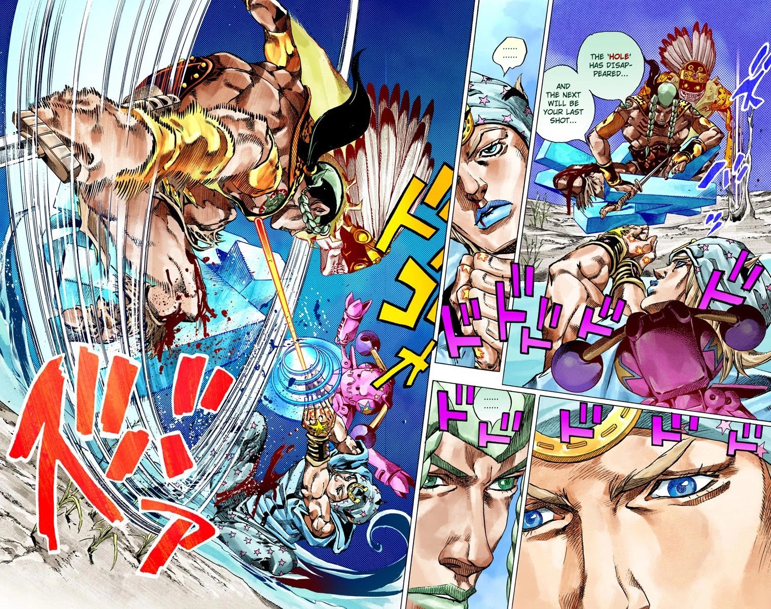 JoJo's Bizarre Adventure Part 7 - Steel Ball Run (Official Colored) chapter 44 page 30