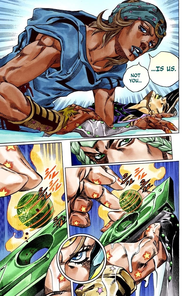 JoJo's Bizarre Adventure Part 7 - Steel Ball Run (Official Colored) chapter 44 page 38
